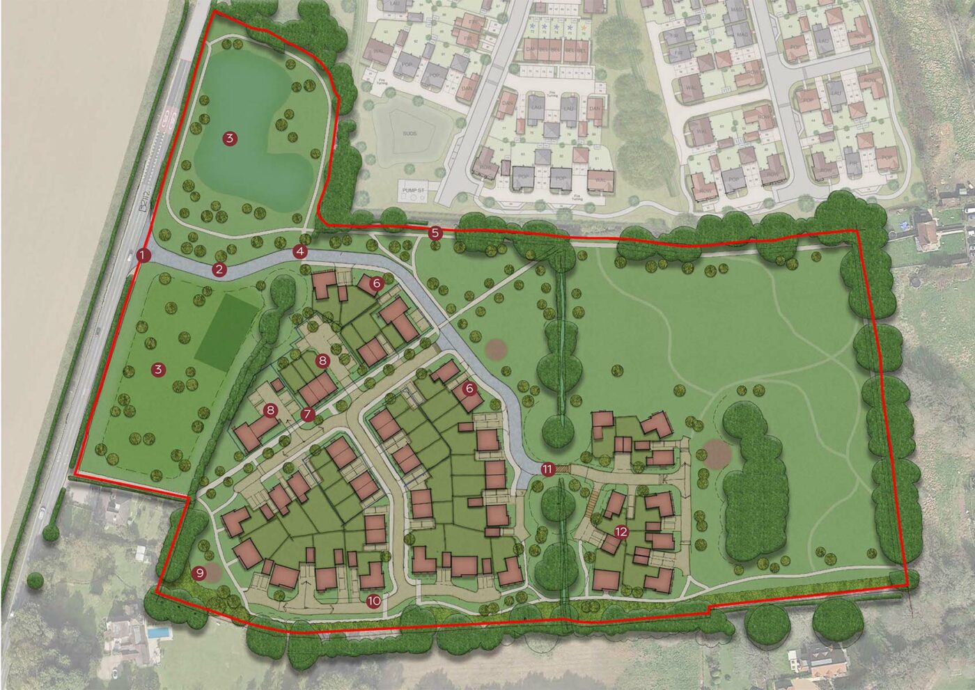 Illustrative masterplan